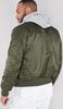 Winter Jacket Alpha Industries MA-1 D-Tec Hood Bomber Jacket (183110) Rep.gray (183110-257)