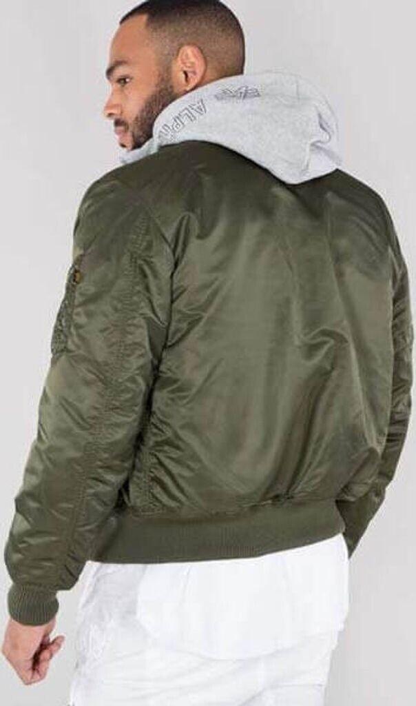 Winter Jacket Alpha Industries MA-1 D-Tec Hood Bomber Jacket (183110) Rep.gray (183110-257)