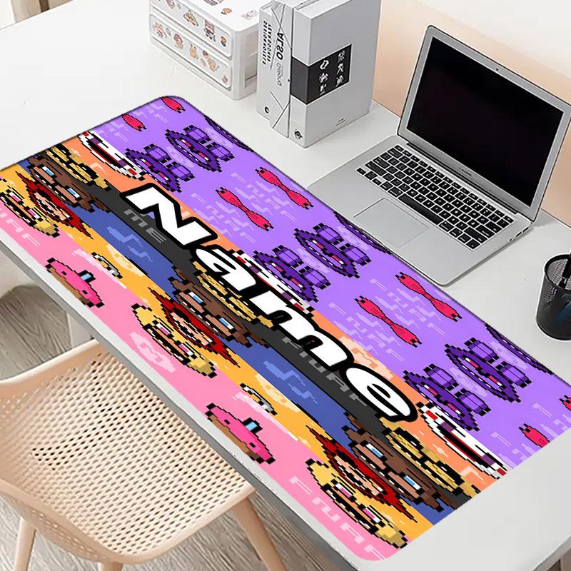Özel İsimli Kişiselleştirilmiş Five Nights at Freddy's Desenli Mouse Pad, Dizüstü Bilgisayar Masa Matı, Ev için Dekoratif Masa Matı Klavye Altlığı Hediye