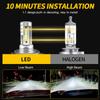 1PC H4 H1S 9003 LED Motorcycle Headlight Bulb For Yamaha MT07 MT03 MT09  High Low Beam Motorbike Headlamp High Power Spotlight