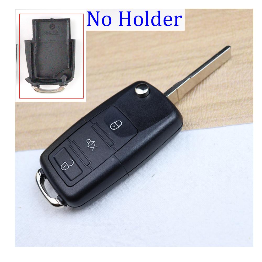 Car Key Fob Case Shell Housing For Volkswagen/Vw Jetta Golf Passat Beetle Skoda Seat Polo B5
