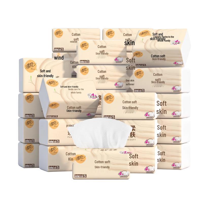 Qingfeng Soft 4-Ply Facial Tissue