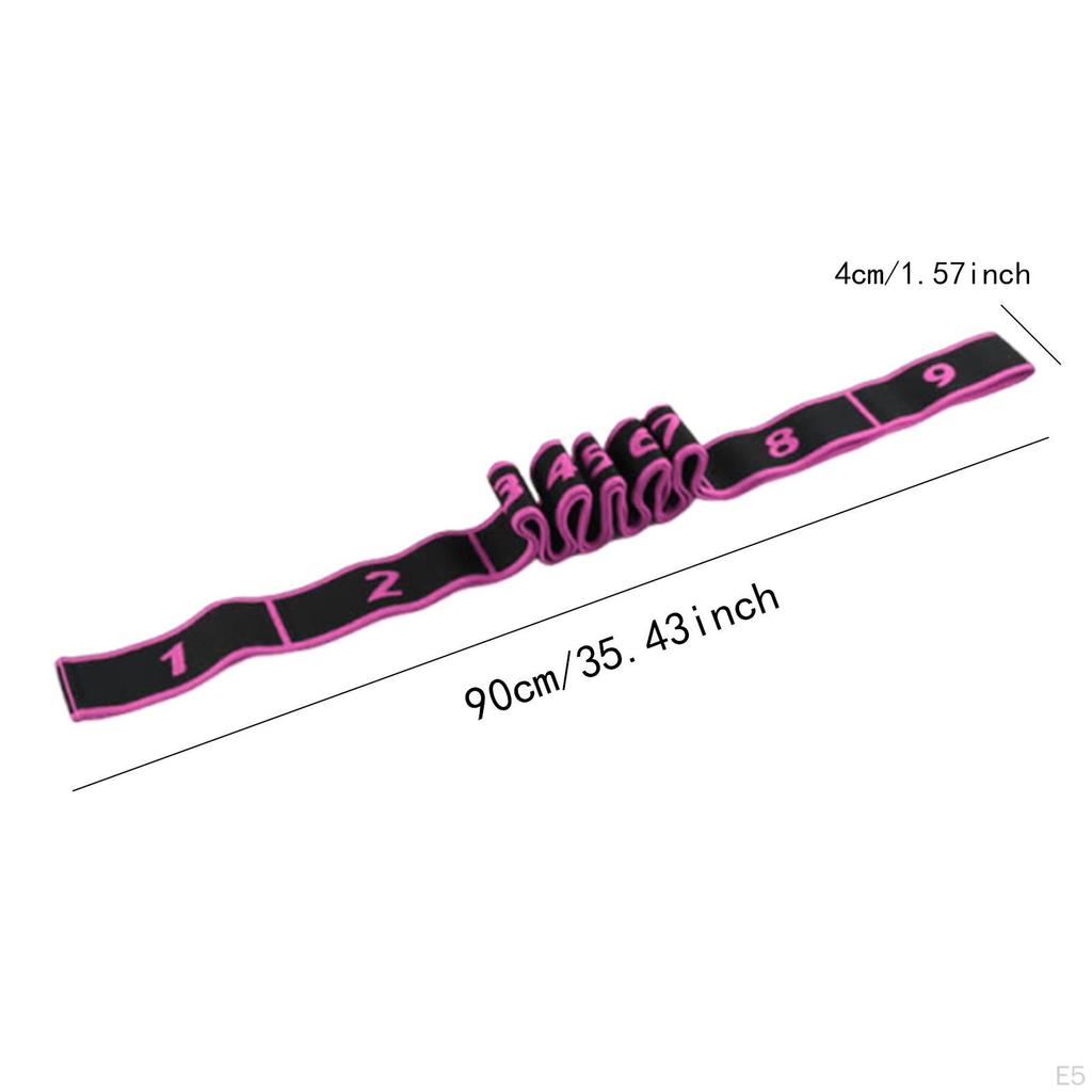Elastic Resistance Band, Segmented Correa with Fitness Gymnastics Loople's Dance Exercise