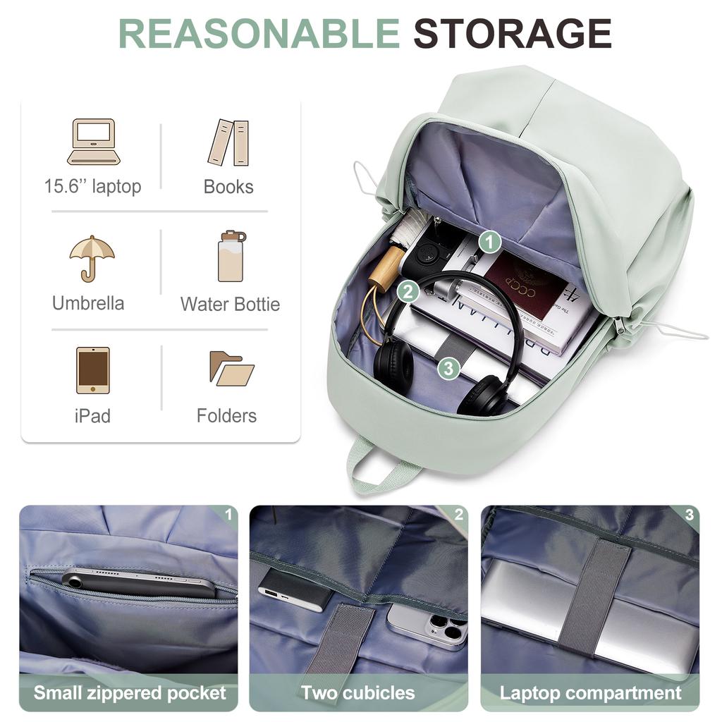 School Backpack Large Capacity Versatile Shoulder Bag Youth Casual Outdoor Daypack Waterproof Business Laptop Bag Book Bag