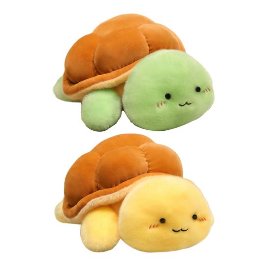 Bread Turtle Plush Toy Cartoon Soft Stuffed Animal Sleep Companion Pillow Sofa Back Cushion Gifts for Boys Girls