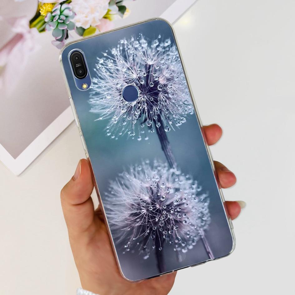 5.99" Case For Asus Zenfone Max Pro (M1) ZB601KL ZB602K Cover X00TDB Fashion Pattern Clear Soft Silicone Fundas Phone Back Cover
