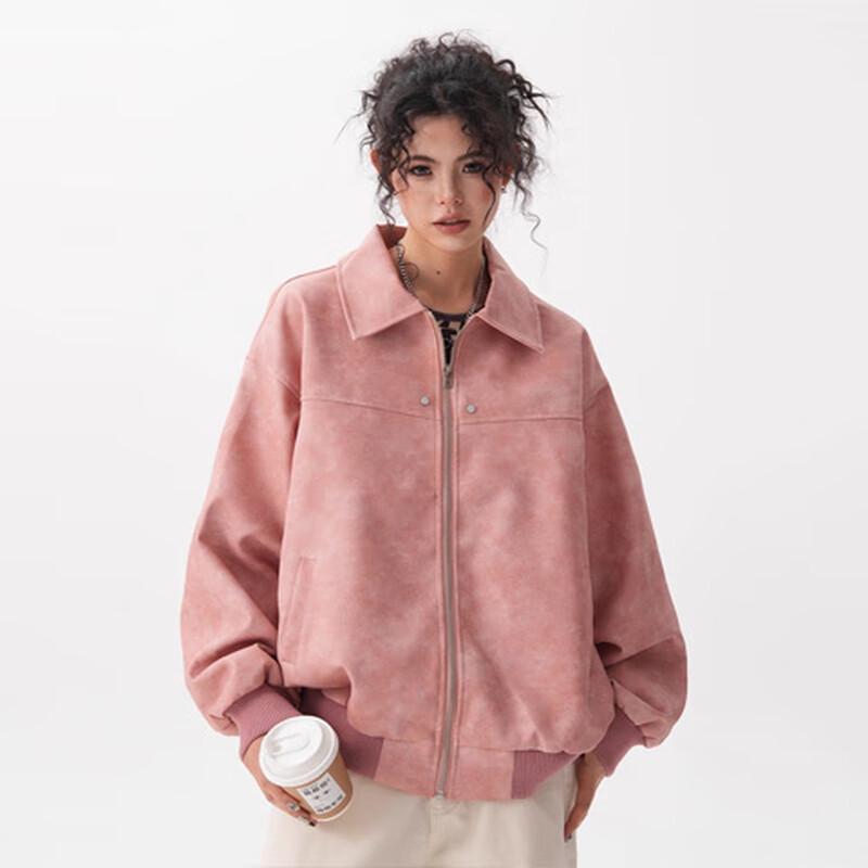 Women's American Retro Faux Leather Jacket