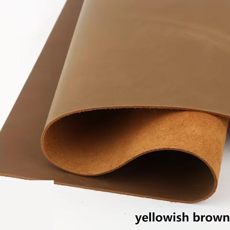 9-color crazy horse leather, top grain cowhide genuine leather, vintage color-changing oily leather, 2mm thick, handcrafted DIY,
