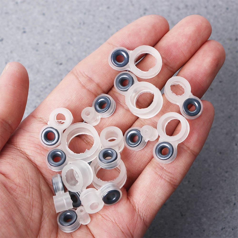 Ceramic Ring Fishing Tools O Ring Fishing Line Guide Fishing Rod Wire Ceramic Ring Silicone Ring