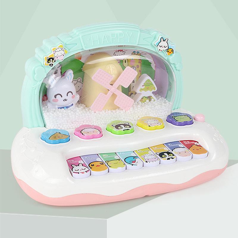 

Игрушка Музыкальная клавиатура Снежинка для младенцев и малышей в возрасте 0-2 лет