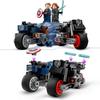 LEGO® Marvel 76260 Les Motos de Black Widow et de Captain America, Jouet Avengers L'âge d'Ultron