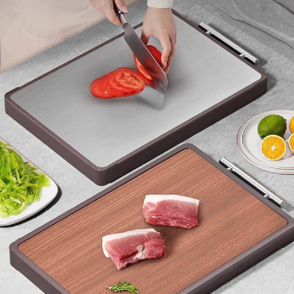 Anti-Bacterial Double-sided Cutting Board Anti-Mold Kitchen Chopping Block Home
