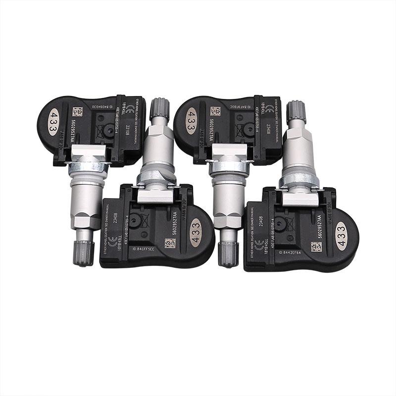 56029527AA TPMS 4PCS Tire Pressure Monitor Sensor For 2008 Chrysler 300 Dodge Charger Jeep Grand Cherokee 68078768AA 68001698AA 4PCS