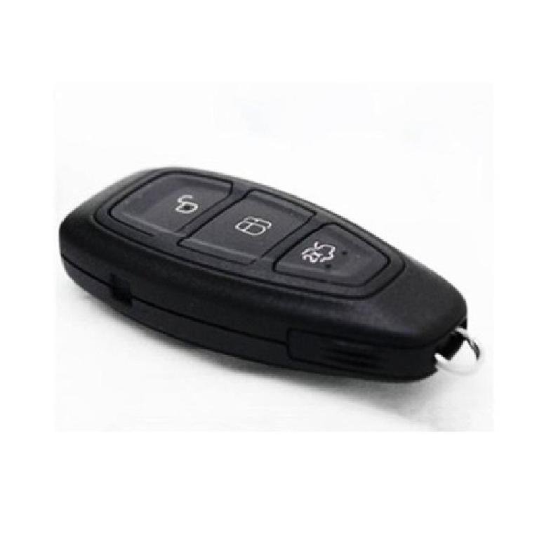Glossy Red Remote Smart Key Fob Shell Holder Cover For Ford Fiesta Focus C-MAX