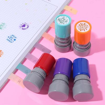 English Version Educational Behavior Stamp Automatic Inking Classroom Teacher Stamp For Homework