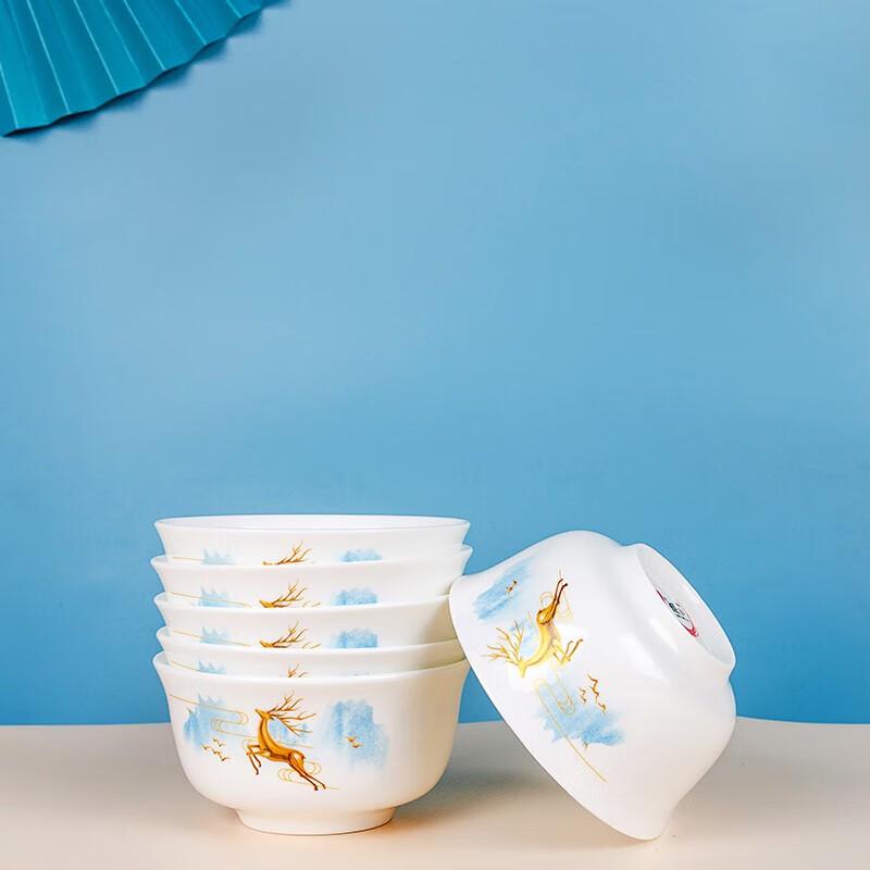 TangHui TH-6306 Lucky Deer 6-Piece Dinnerware Set