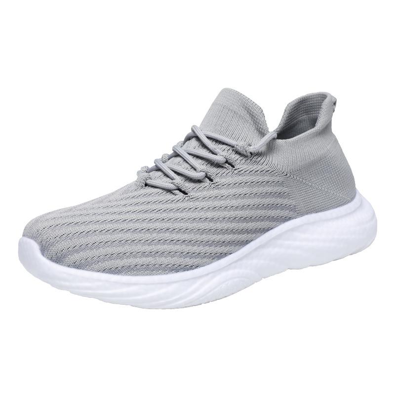 Summer New Fly-woven Mesh Casual Sports Shoes Men's and Women's Outdoor Lightweight Soft-soled Breathable Trend Mesh Shoes