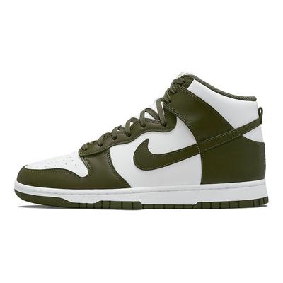Dunk High Cargo Khaki 2022 Scarpe da Ginnastica da Uomo Verde Bianco DD1399-107