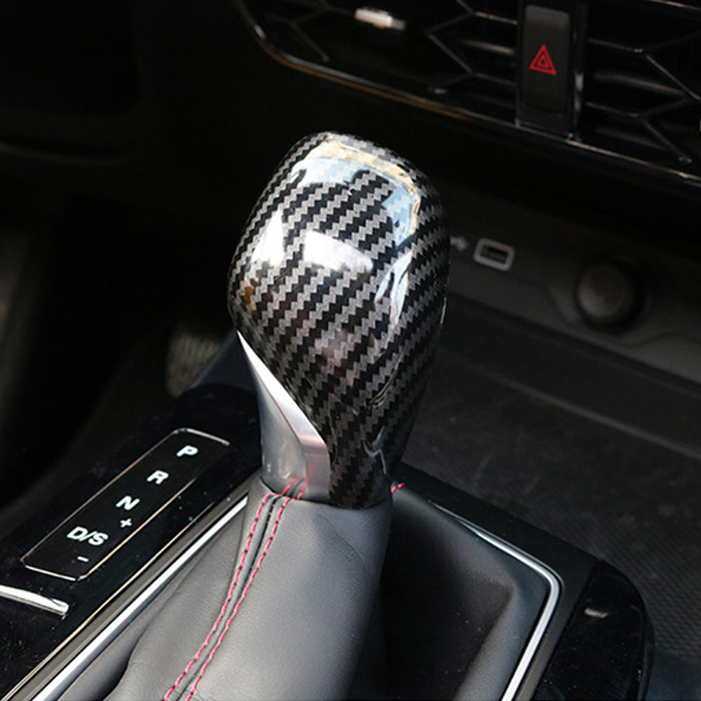 Car Gear Shift Knob Head Decorative Cover Auto Gear Shift Knob Trim Stickers For MG 6 MG5 MG6 HS ZS Interior Accessories