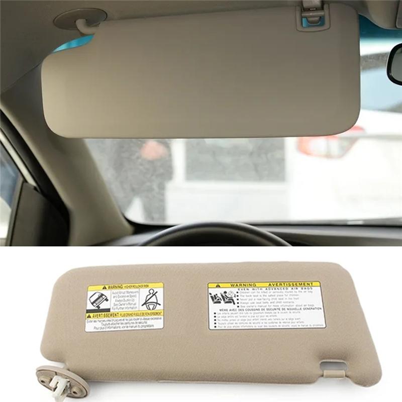 Car Parts Left Drivers Side Sunvisor With Mirror 74320-0T021-A1 For Toyota Venza 2009-2016 Sunshade Sun Cover Trim 74320-0T020-M