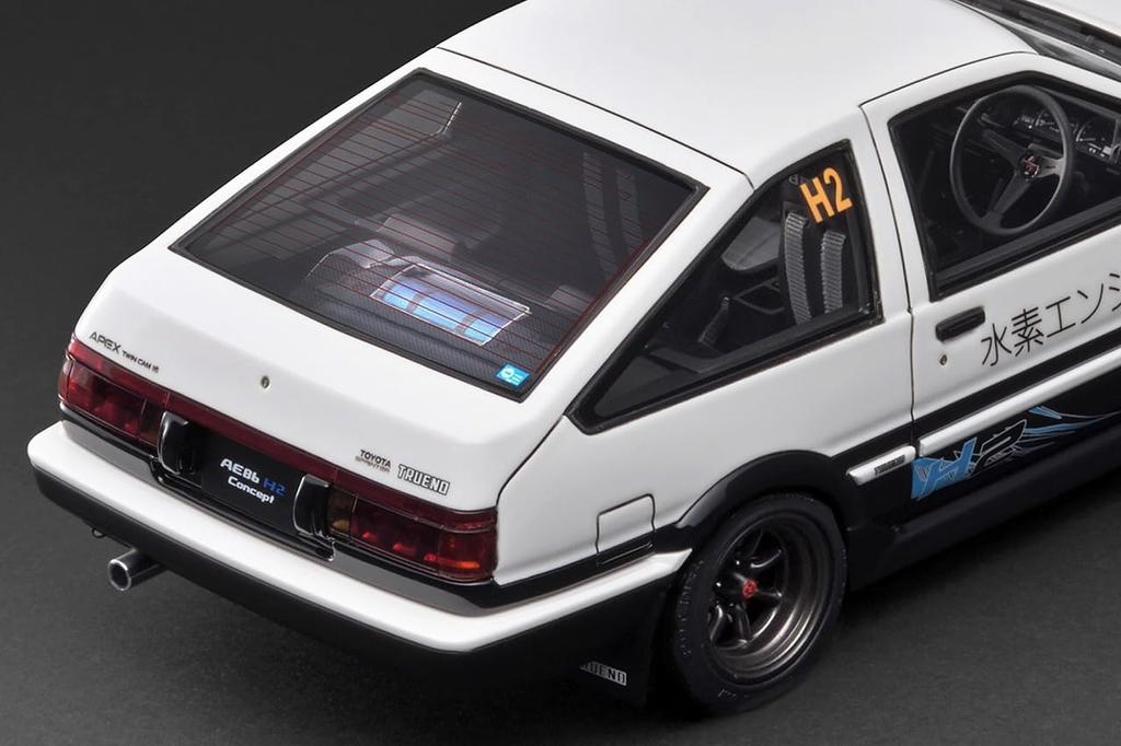 Ignition Model Toyota Sprinter Trueno 3Dr H2 Finished Model IG3809 TK.Company 1/18 (AE86)