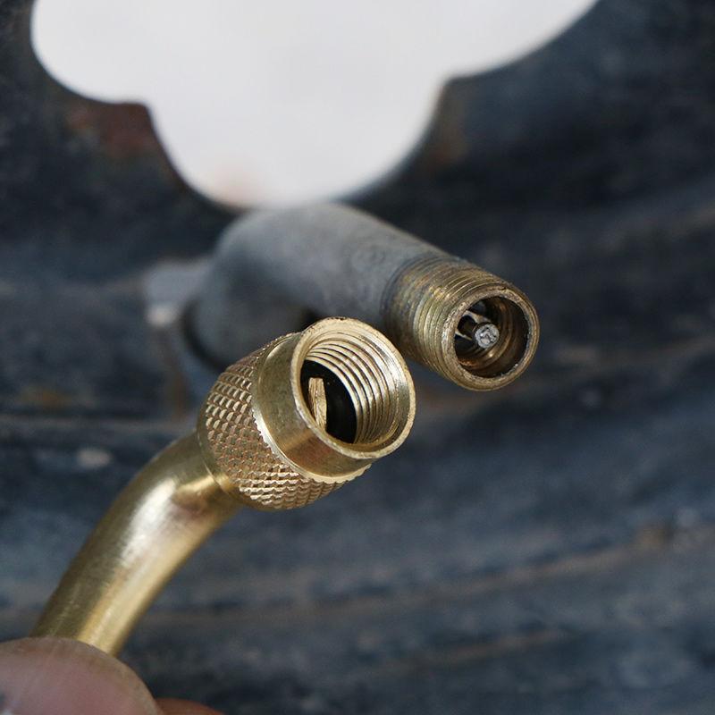 Bike Motorcycle Car Accessories 45/90/135 Degree Air Tyre Valves Brass Extension Car Truck Bike Motorcycle Wheel Tires Parts