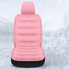 Winter Down Car Seat Cushion Split Headcap Car Front Seat Cushion Thickened and Soft Car Seat Cover