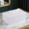Modern Simple Leather Desktop Tissue Box