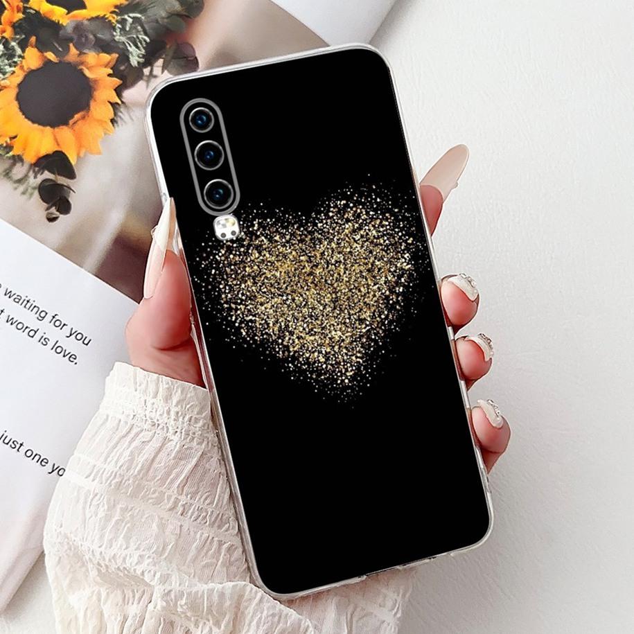 For Huawei P30 Case ELE-L29 ELE-L09 ELE-L04 Cover Luxury Dragon Cartoon Soft Silicone Clear Cover For Huawei P30 Pro P 30 Fundas