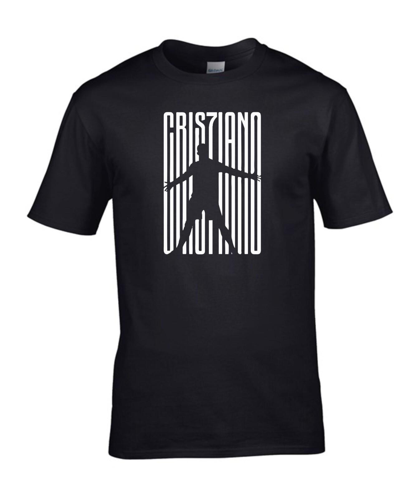 CR7 T-Shirt, Cristiano SIUUU Ronaldo Football Celebration Soccer Unisex Top XL