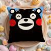 Cute K-kumamonS Cushion Cover Home & Car Multi-Scene Pillow Cover - Reversible, Soft & Durable for Daily Use
