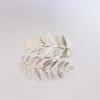 Fashion Women Metal Leaf Charm Open Bracelet Arm Cuff Armlet Bangle Fine Jewelry
