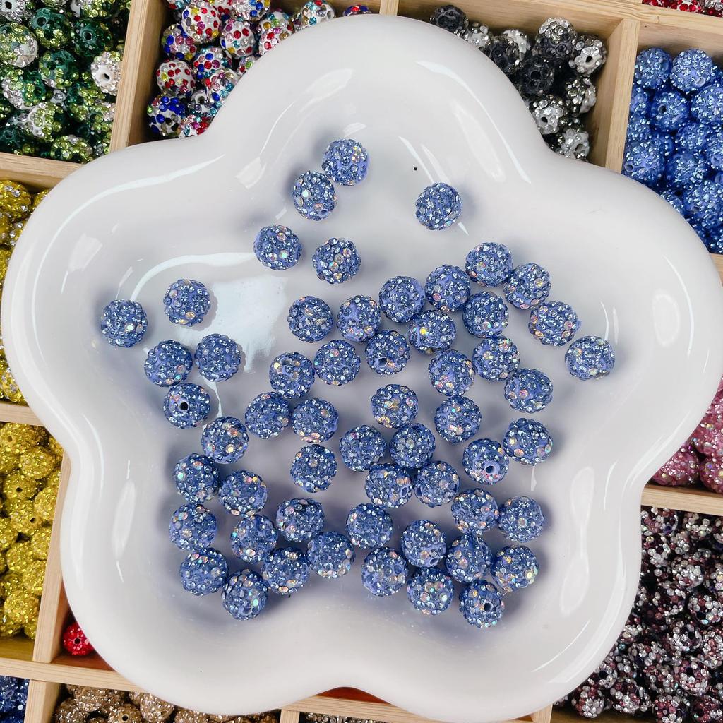 Handmade Rhinestone Crystal Beads for DIY Jewelry: Diamond Ball, Spacer, Pendant Materials