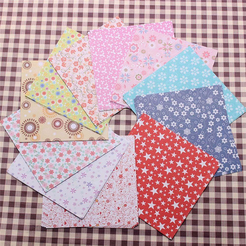 Cartoon Square Scrapbooking Decorative Handmade Folding Paper Kids Origami DIY Making Paper Crafts