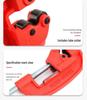 Heavy-Duty Manual Rotary Pipe Cutter for Steel, Gas, Fire, and Scaffold Pipes