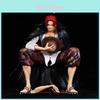 Shanks One Piece Action Figure With Pvc Material For Display And Gift