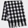 RECLOW BLOCK Tartan Check Muffler BLACK