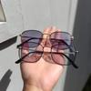 1/2PCS Photochromic Glasses 2 in 1 Anti Blue Light Anti Radiation PC Frame Eyeglasses for Women Unisex
