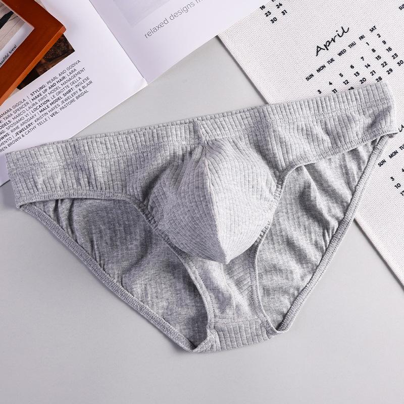 

Мужское дышащее нижнее белье-треугольники из чистого хлопка, молодежные мужские U-образные сексуальные шорты 2XL