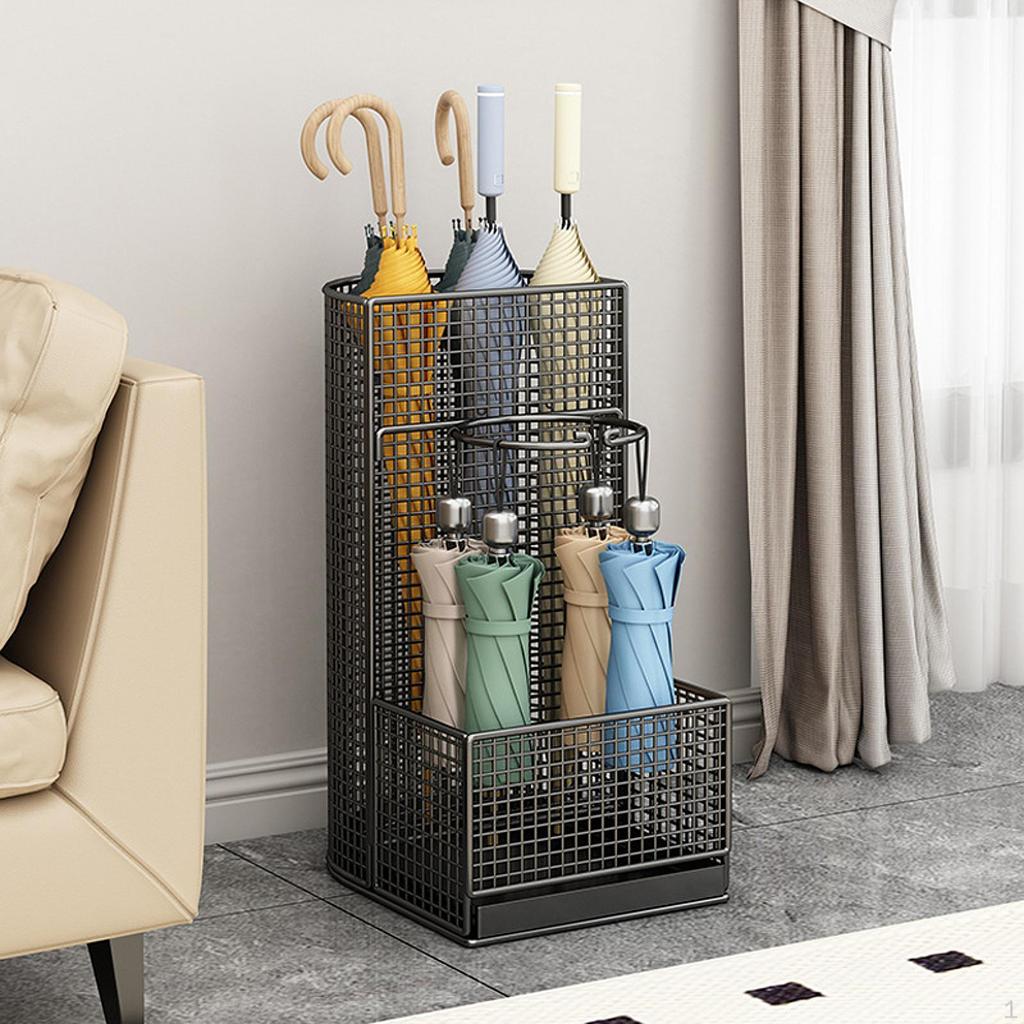 Eingangsbereich Schirmständer Freistehender Organizer für Zuhause und Hotel