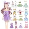 1/8 Bjd Doll Sewing Accessories Toys Lace Skirt Summer 16~17cm Dolls Dress Toys Clothes