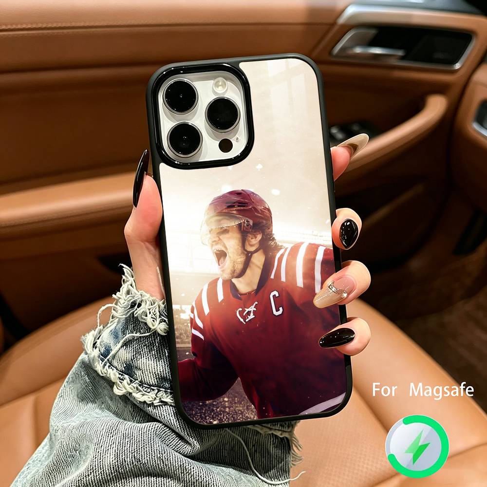 A-Alexander Ovechkin 8 Phone Case For IPhone17 16 15 14 13 12 11 Pro Max 16/15/14Plus Wireless Charger Cover Funda