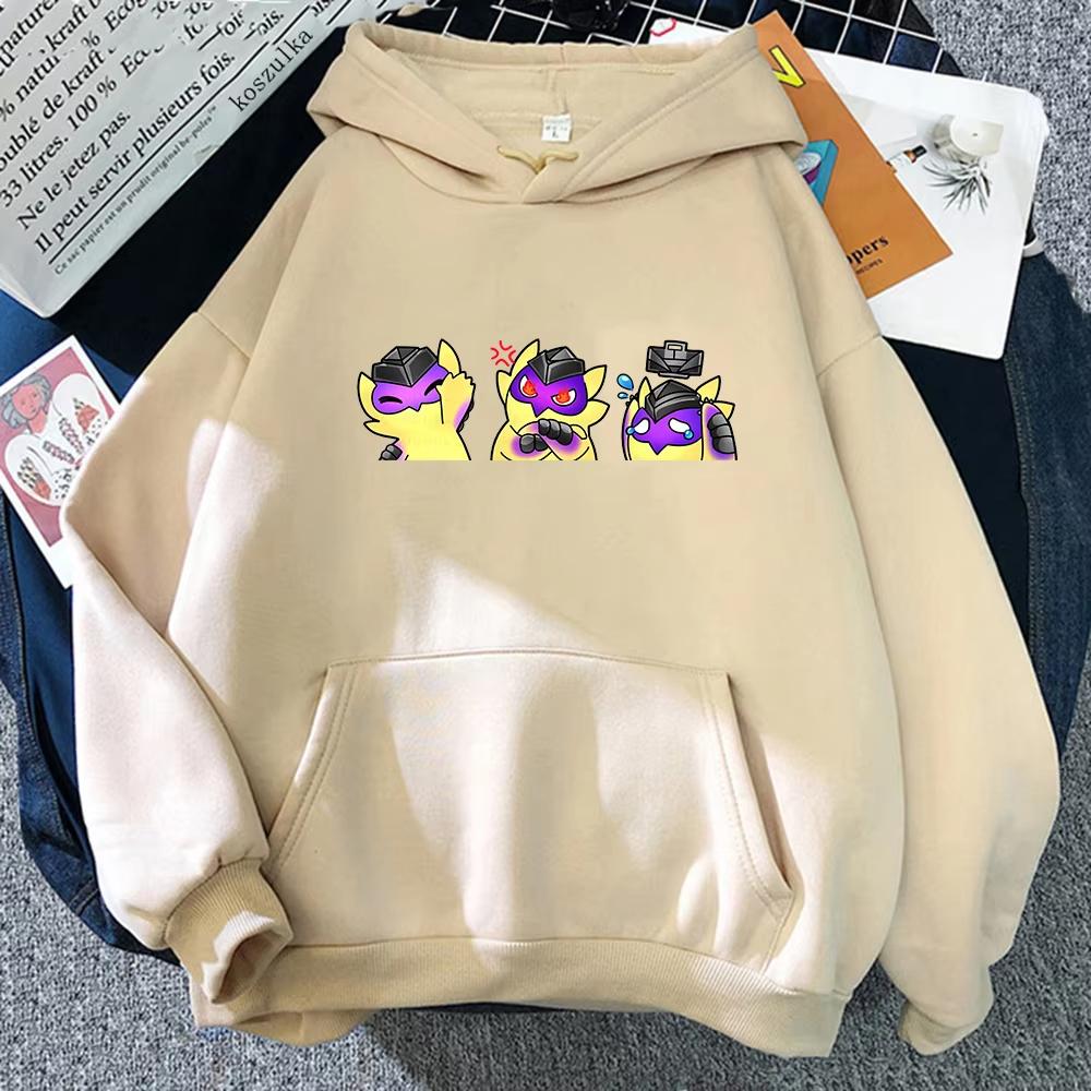 Game Valorant Wingman Gekko Pet Printed Hooded Men Women Casual Hoodies Plus Size Sweatshirt Classic Simple Male Streetwear