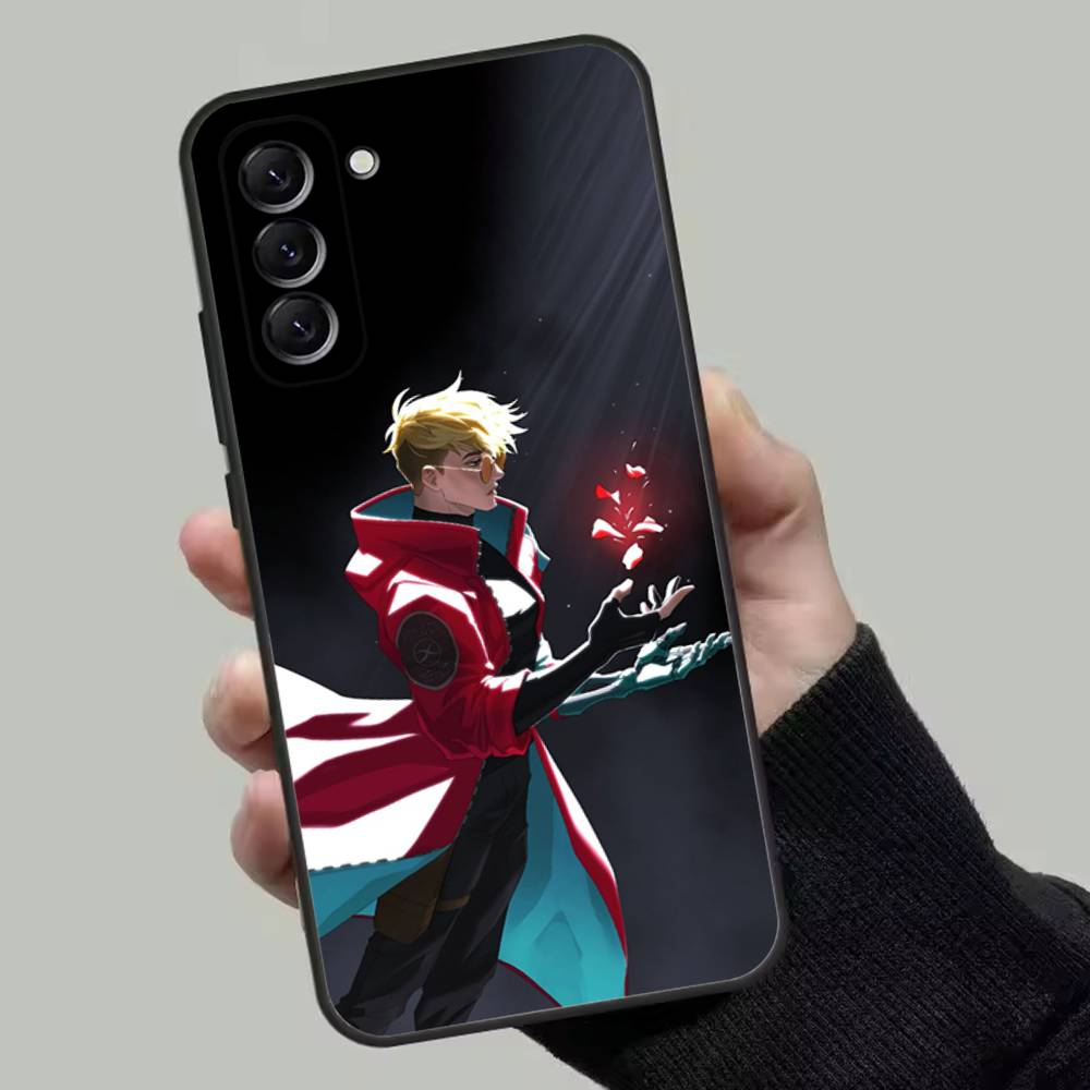 TRIGUN STAMPEDE Phone Case For Samsung Galaxy A13,A21s,A22,A31,A32,A52,A53,A71,A80,Soft Black Shell
