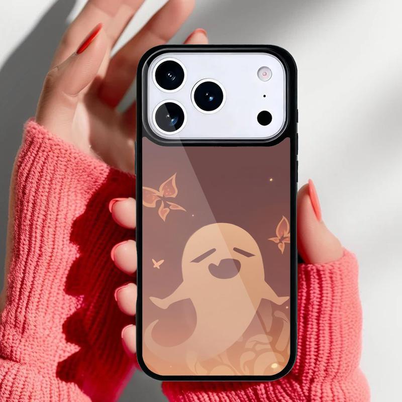 

Cartoon Hu Tao Genshin Impact Phone Case for iPhone 17 16 15 14 13 Pro Max Back Cover for 12 11 Pro Coque iPhone 16 Pro Max