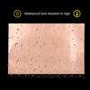10Pcs 30x20cm Copper Foil Tape Single Side  Conductive Copper Foil Sheet Shielding Tape  For Guitar