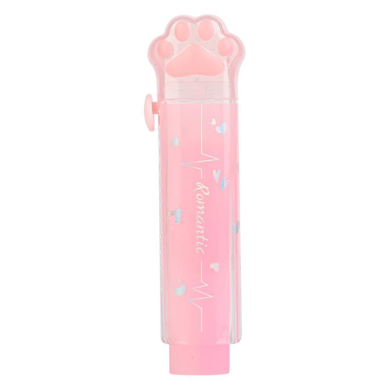 Cartoon Cat Paw Eraser - No-Marks, No-Crumbs Correction for Students, Art & Drawing.
