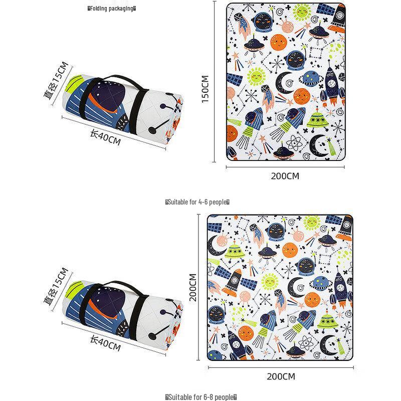 Hantun Ultrasonic Thickened Outdoor Picnic Mat