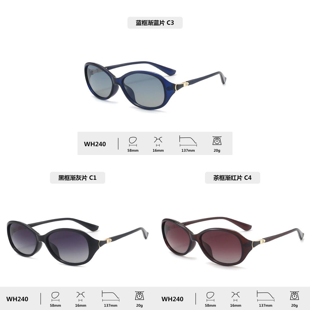 Retro Ladies Fullframe Polarized Sun Glasses With Tac Lenses For Driving And Party Wear