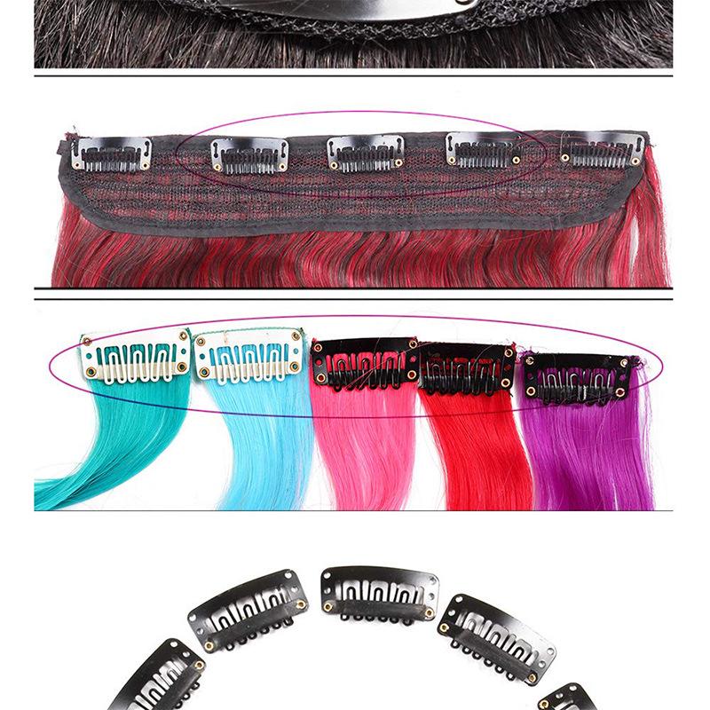 Baskerklämma Perukfixering BB-klämma - Osynlig hårnål för säkra, enkla håraccessoarer och sidoklämmor.